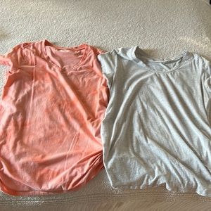 2 Maternity Shirts XL